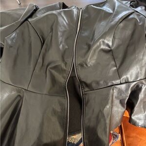 Cute pleather jacket